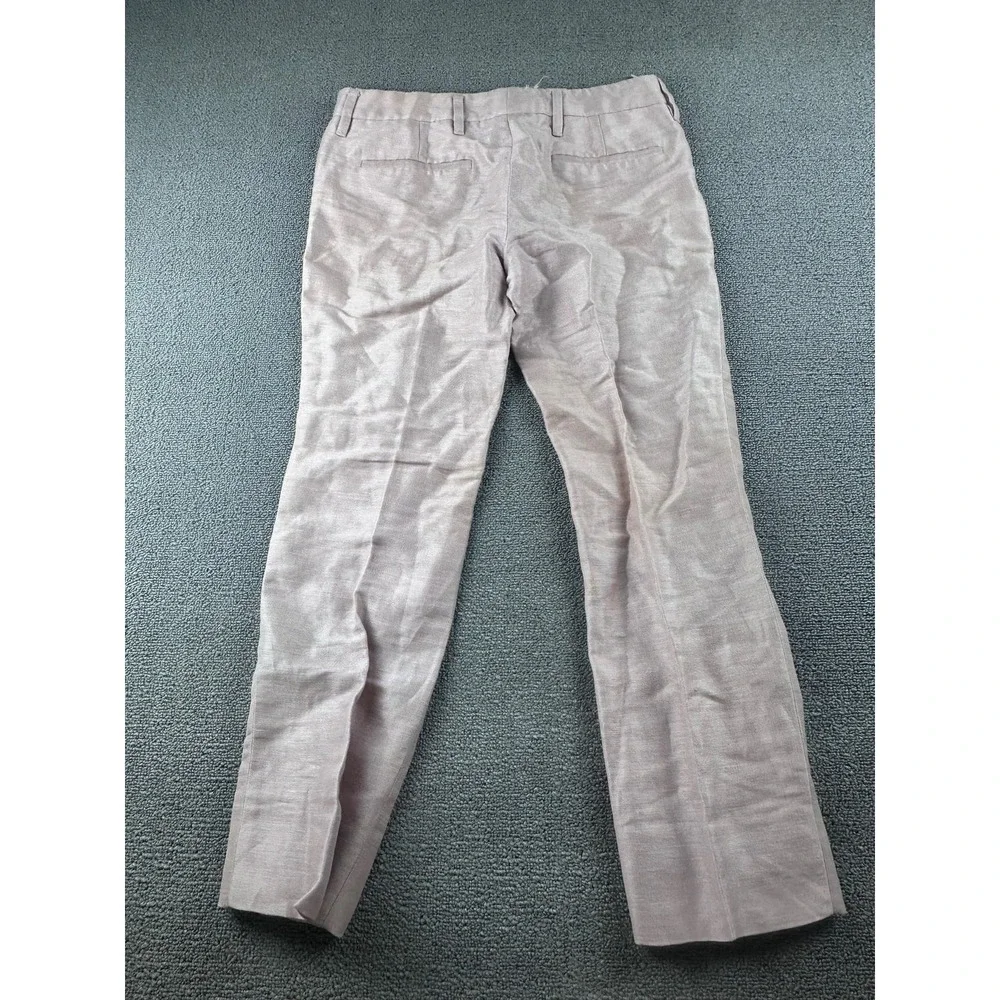 Arthur Fox Dress Pants 30x25 Men Purple Flat Front Straight Business Prep Formal